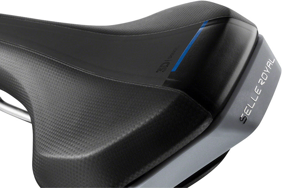 Selle Royal E-Zone Saddle - Steel Black