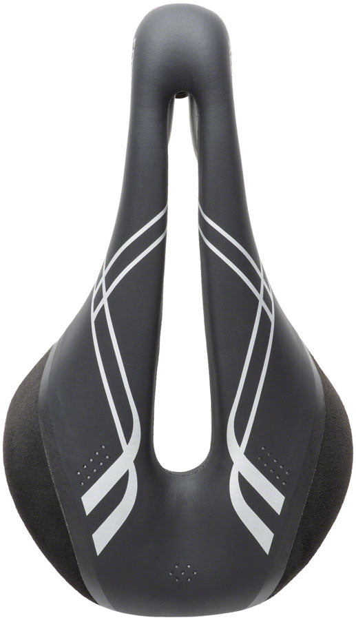 Terry Corta Saddle - Titanium Black Womens