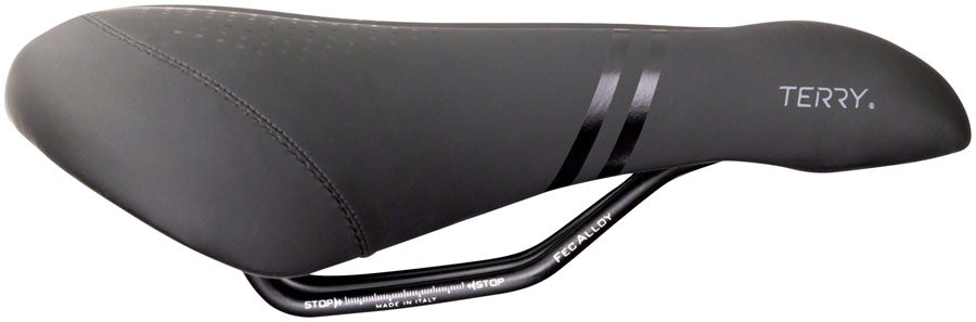 Sillín Terry Liberator Y - Acero Negro Hombre Italia