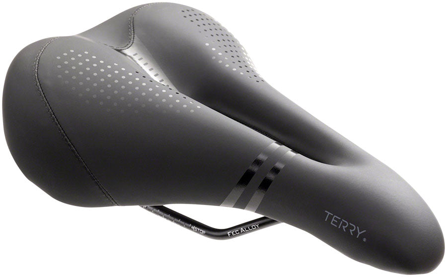 Sillín Terry Liberator Y - Acero Negro Hombre Italia