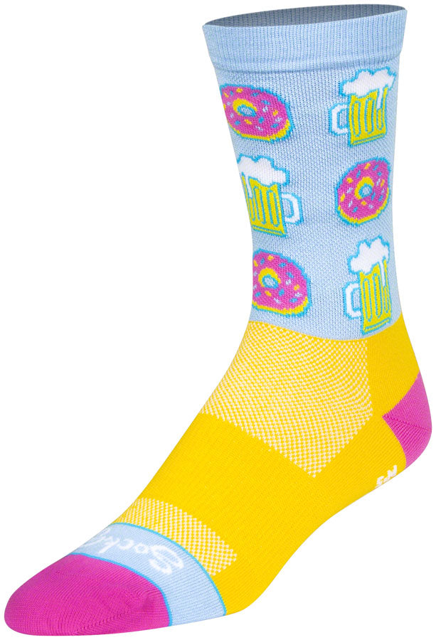 SockGuy Crew Mmmm Socks - 6" Small/Medium