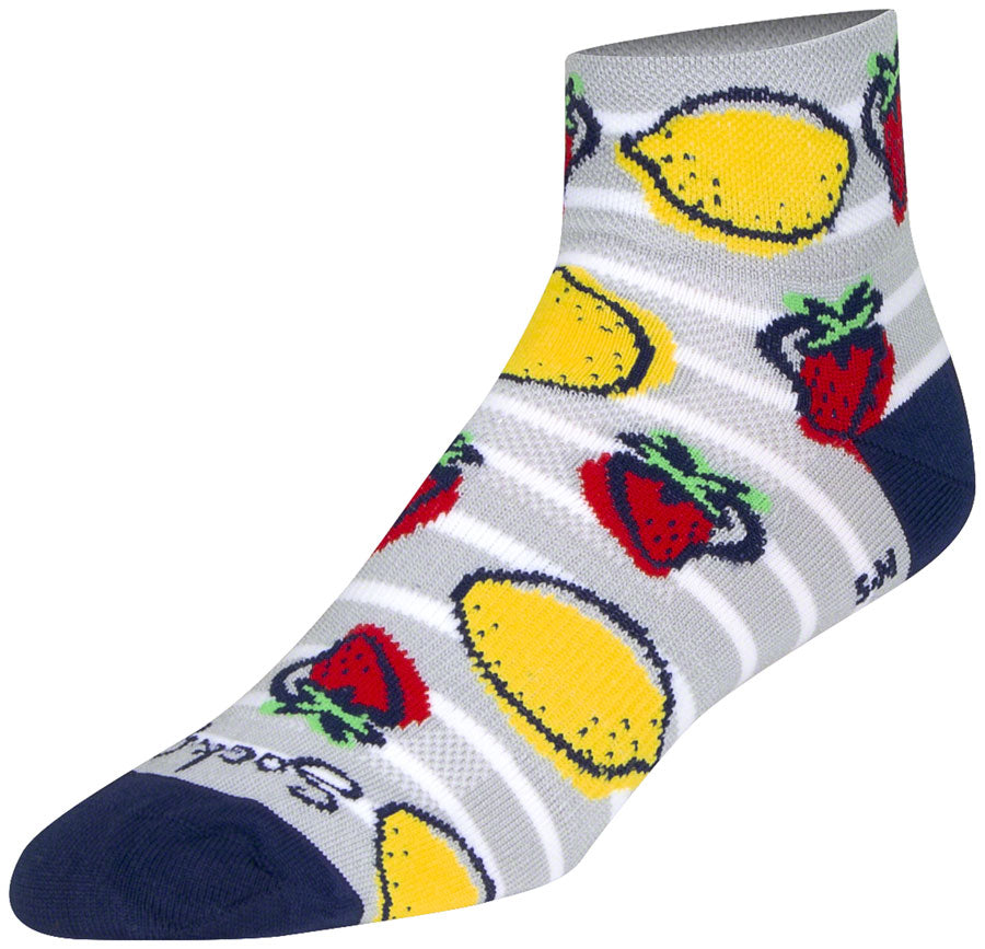 Calcetines bajos clásicos SockGuy Lemonade - 5 cm (mujeres, talla pequeña/mediana)