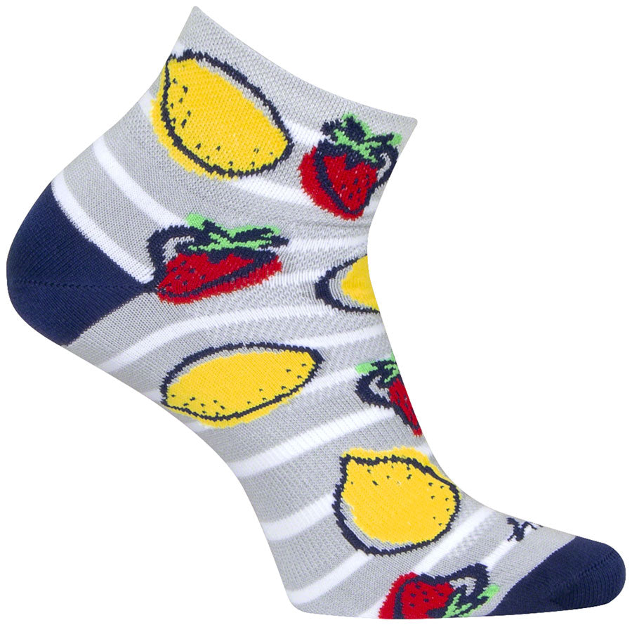 Calcetines bajos clásicos SockGuy Lemonade - 5 cm (mujeres, talla pequeña/mediana)