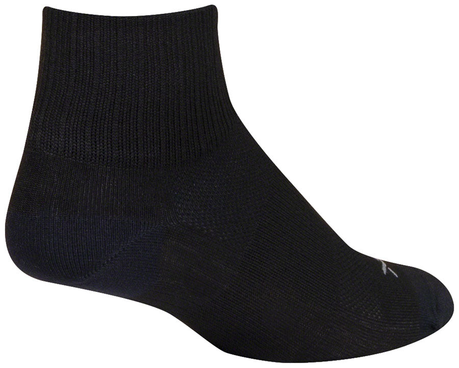 Calcetines negros SockGuy SGX - 2,5" (grande/extragrande)