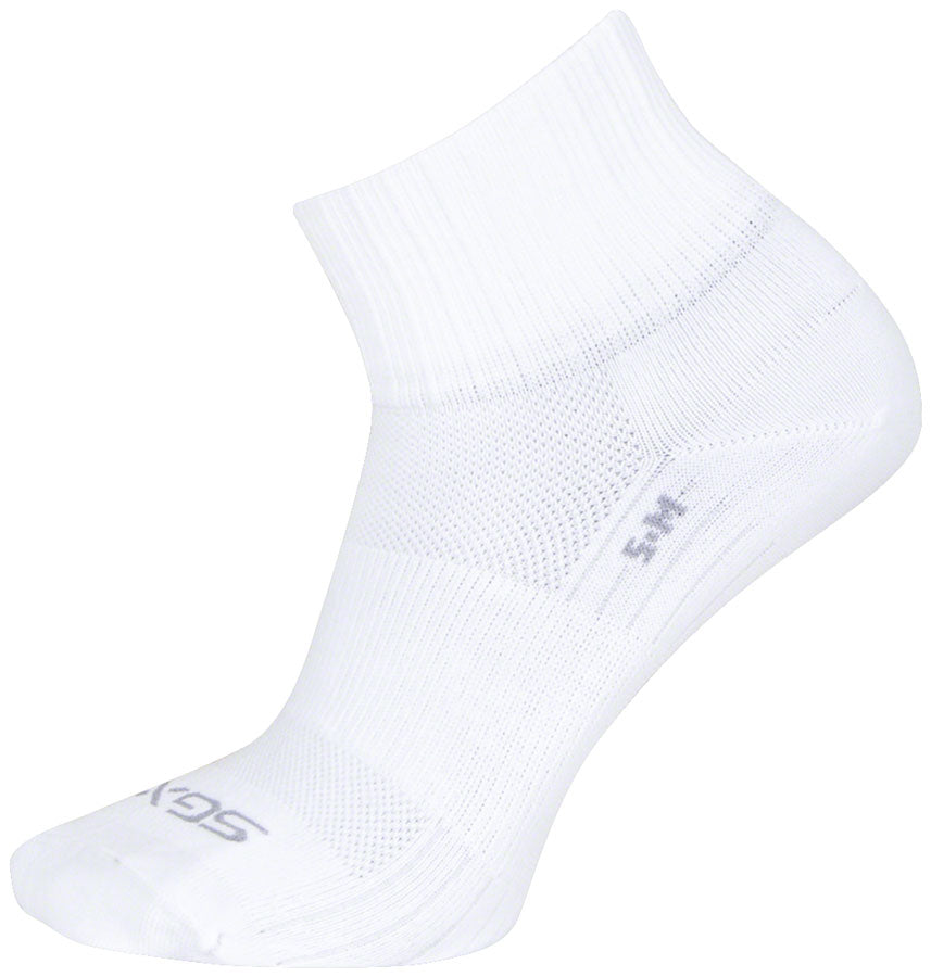 Calcetines blancos SockGuy SGX - 2,5" (grande/extragrande)