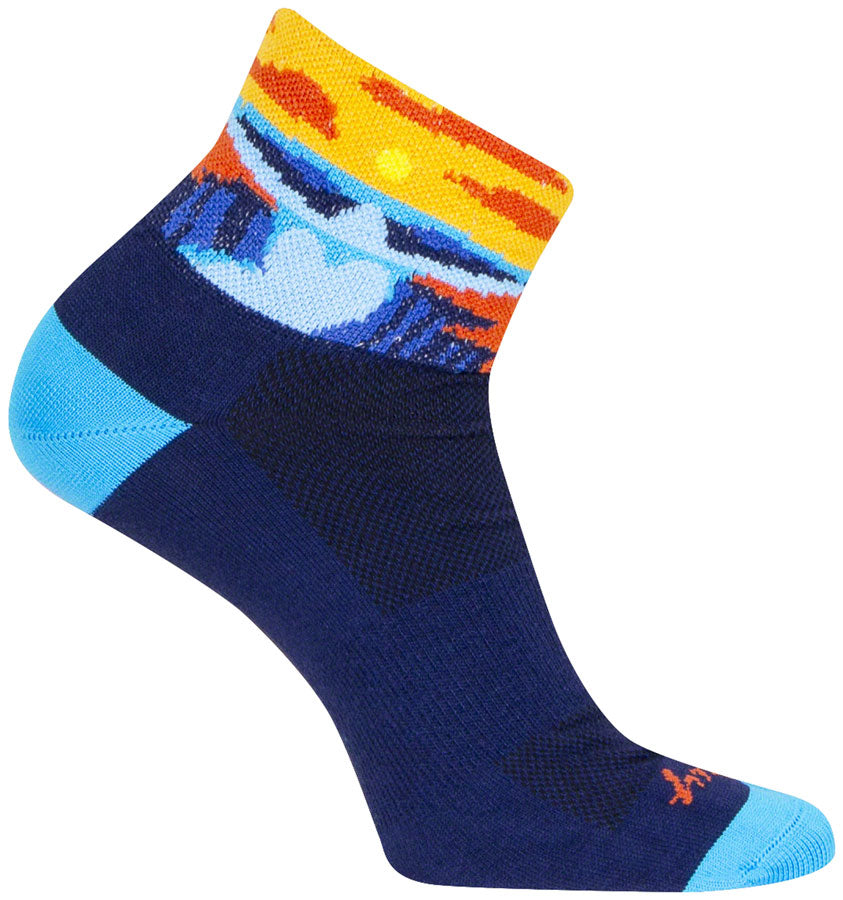 Calcetines clásicos Bluffs de SockGuy - 7,6 cm (grande/extragrande)