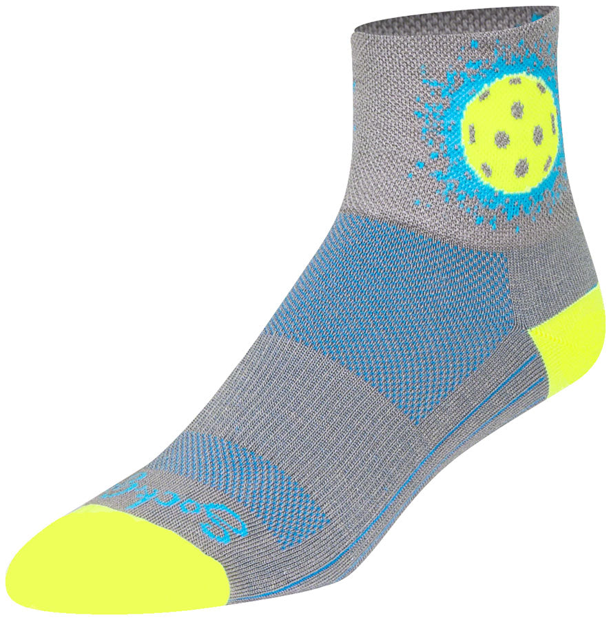 Calcetines clásicos Pickle Nova de SockGuy - Talla pequeña/mediana (7,6 cm)