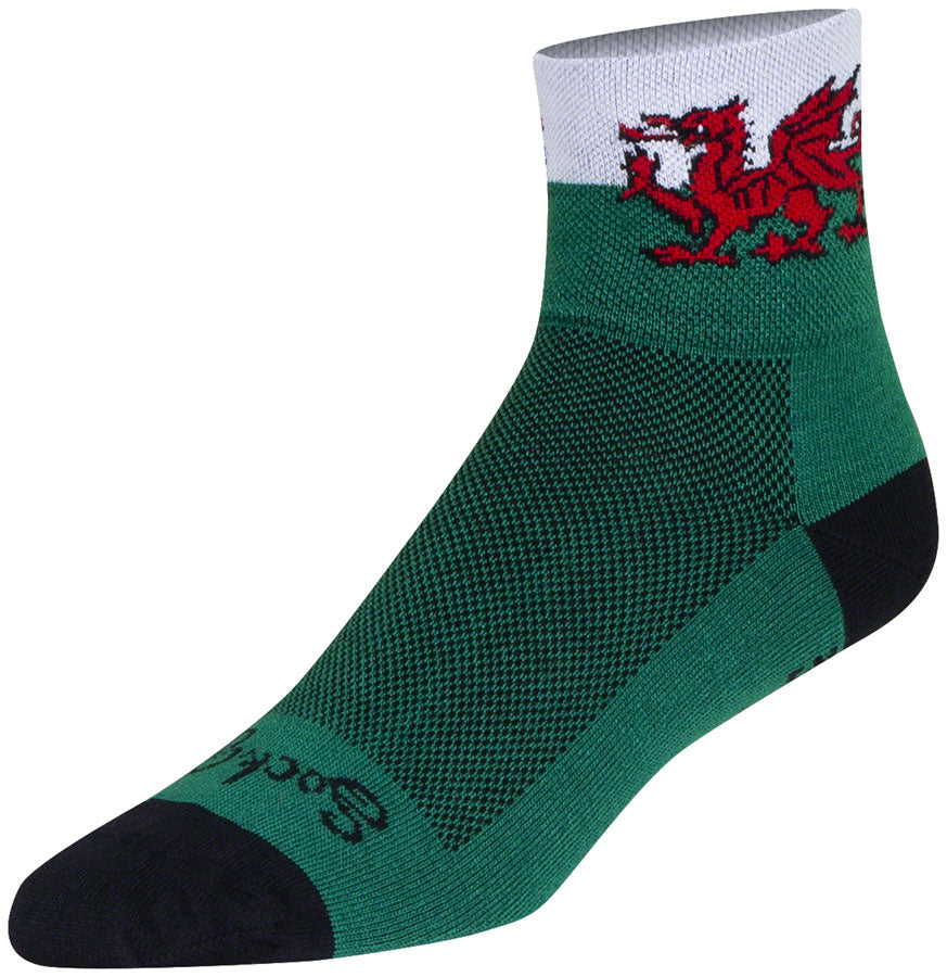 Calcetines clásicos galeses SockGuy - 7,6 cm (talla pequeña/mediana)
