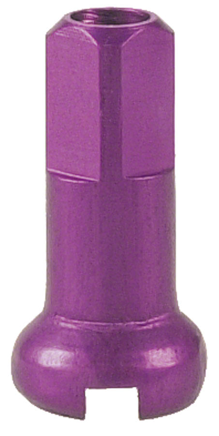 Cabecillas de radio DT Swiss Standard - Aluminio 1,8 x 12 mm Morado Caja de 100