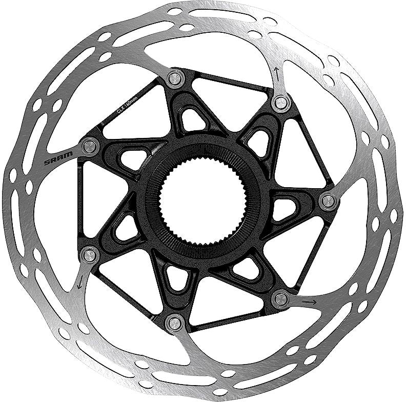 Rotor de freno de disco SRAM CenterLine X - 140 mm, bloqueo central, anillo de bloqueo de 1,85 mm, se vende por separado