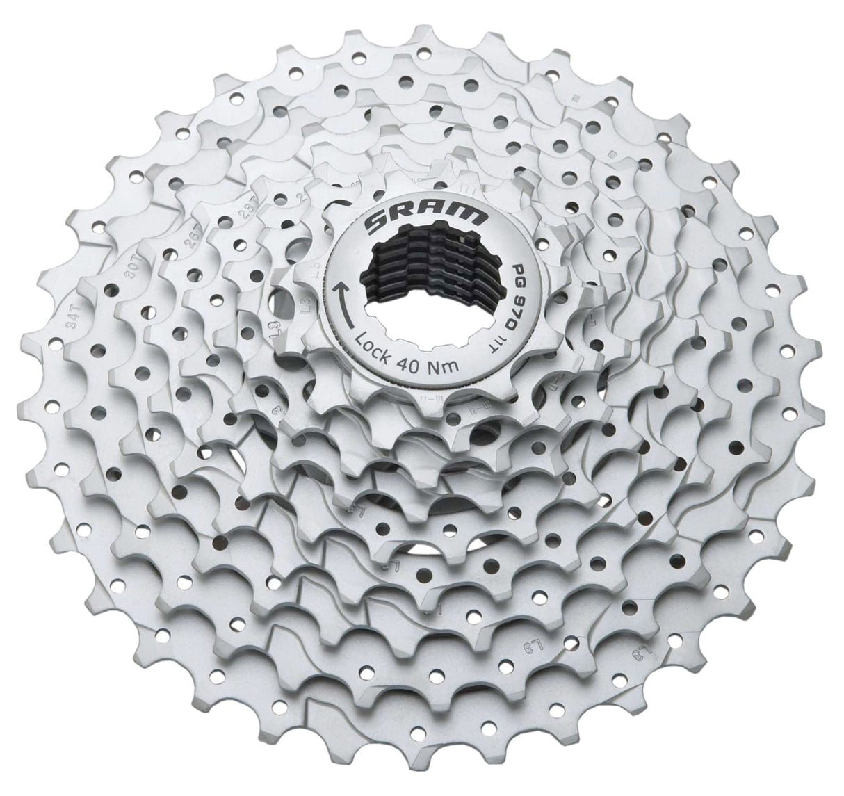 Cassette SRAM 970 9 velocidades 11-34T