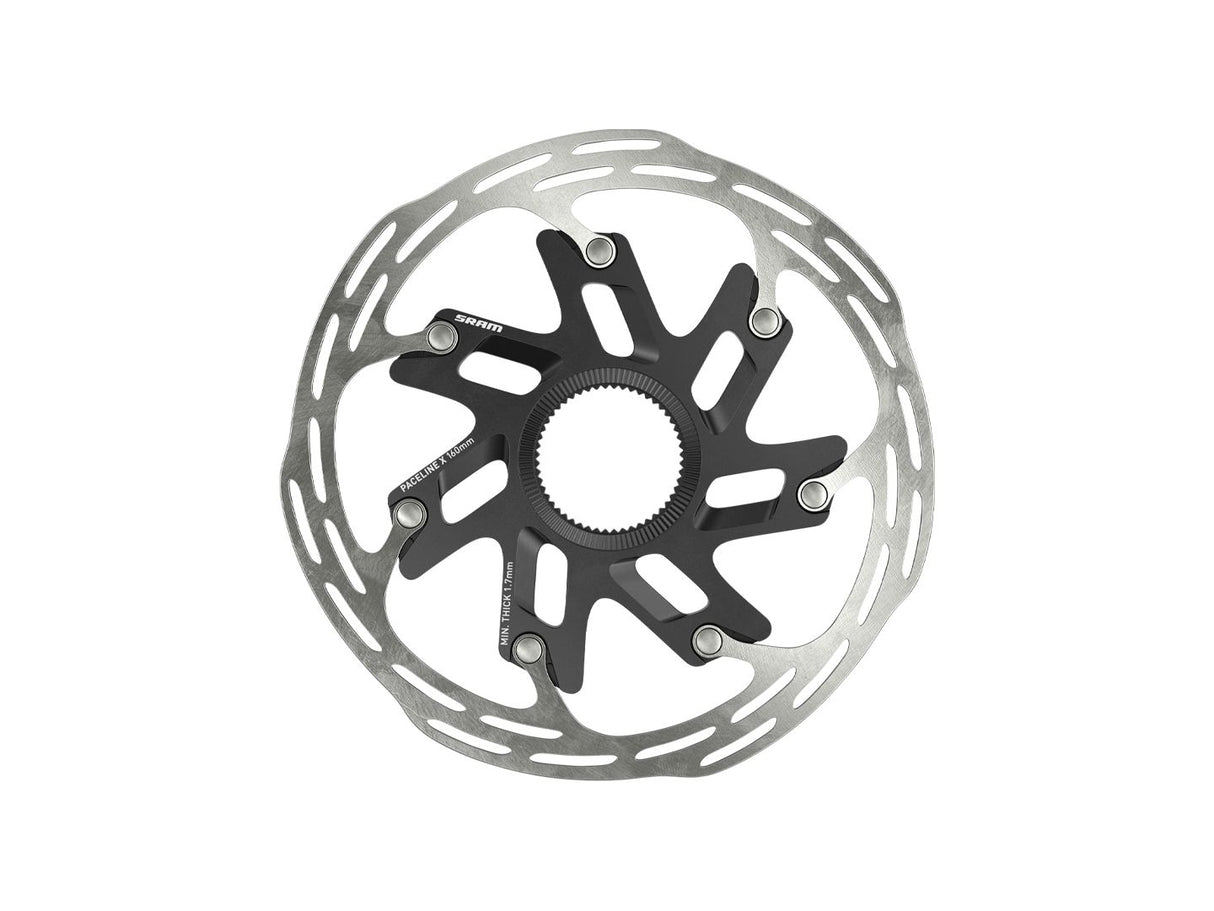 Sram Paceline X Disc Rotor 140mm Black/Silver Rotor