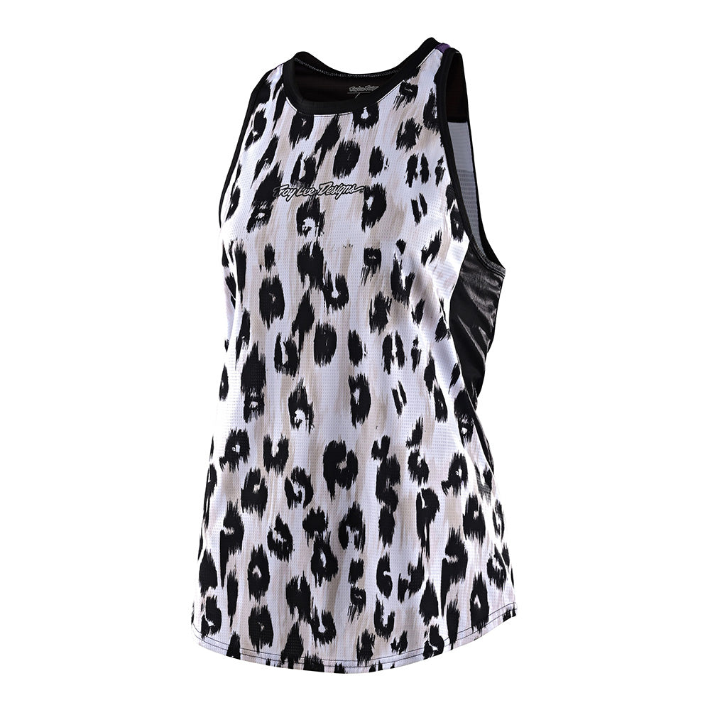 Wmns Luxe Tank Wild Cat White