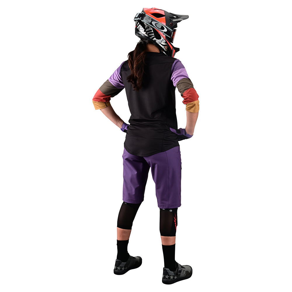 Womens Mischief Short No Liner Solid Orchid