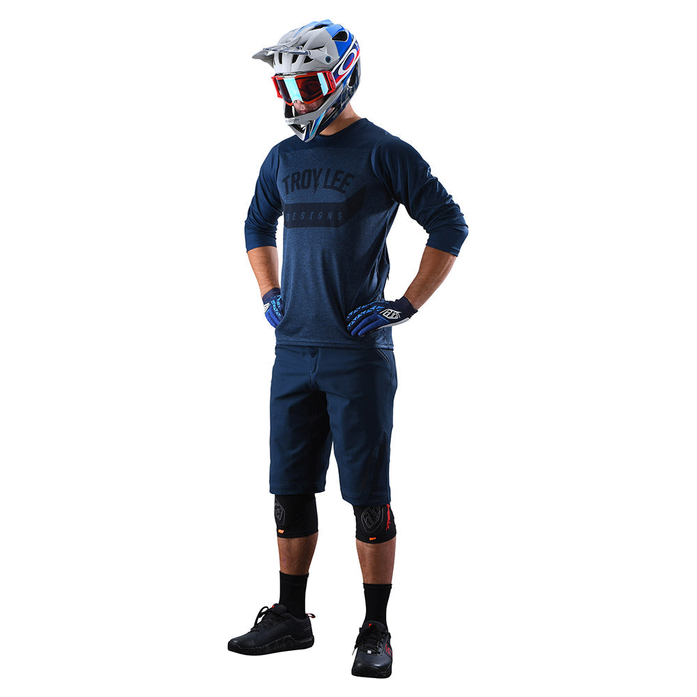 Ruckus Short W/Liner Solid Dark Slate Blue