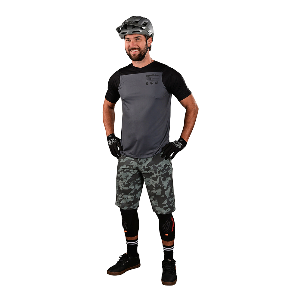 Skyline SS Jersey Mono Charcoal