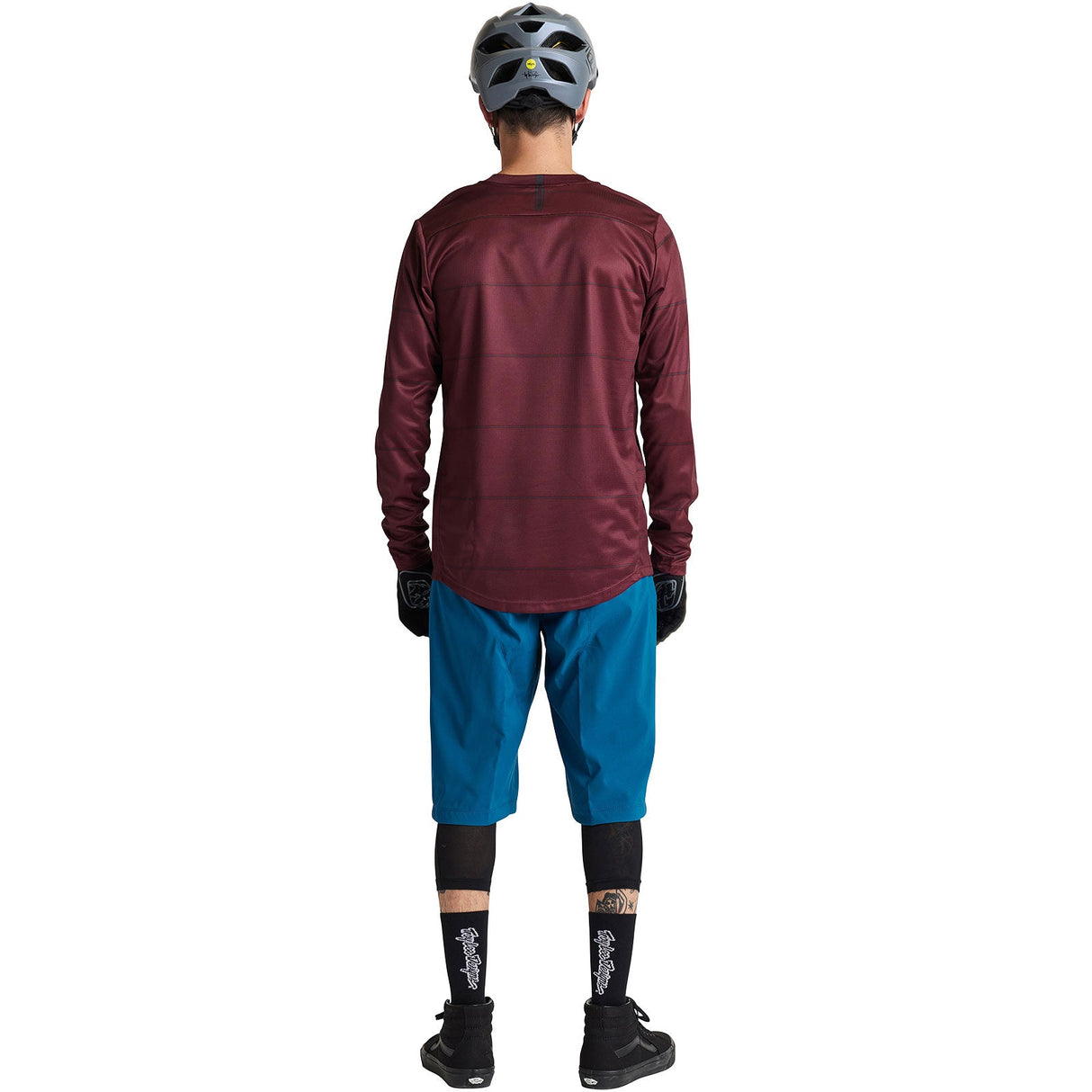 Flowline LS Jersey Revert Wine