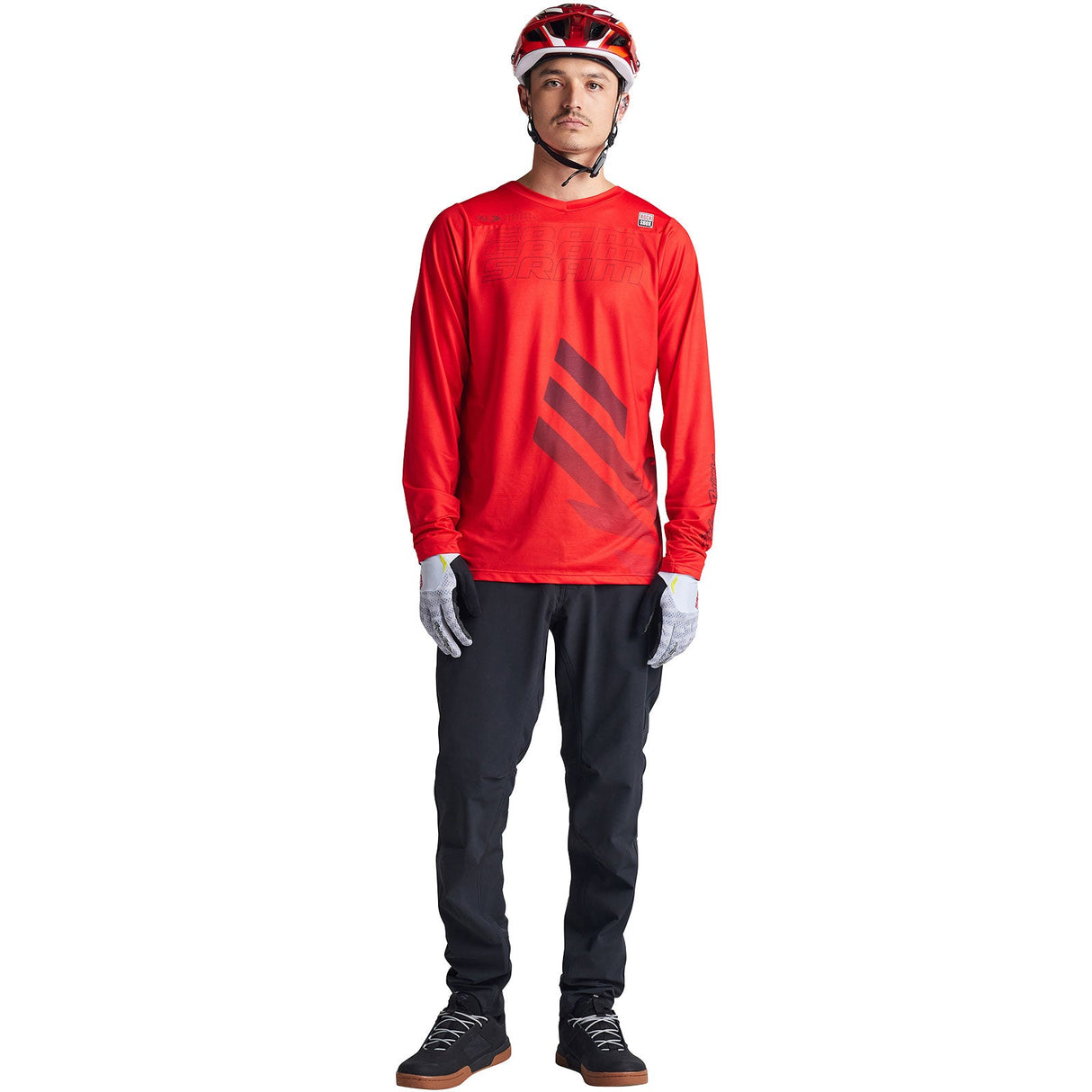 Skyline LS Jersey SRAM Eagle One Fiery Red