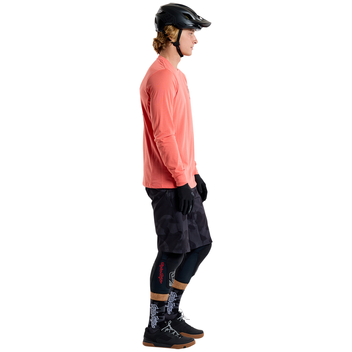 Skyline Long Sleeve Ride Tee P&W Melon