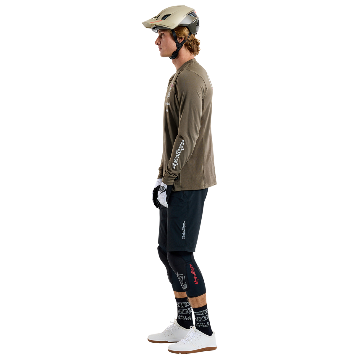 Skyline Long Sleeve Ride Tee Worldwide Caper