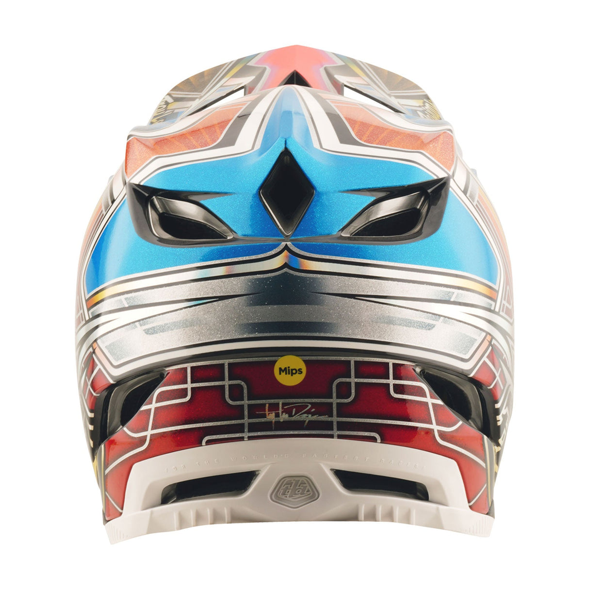 D4 Carbon Helmet Lowrider Blue