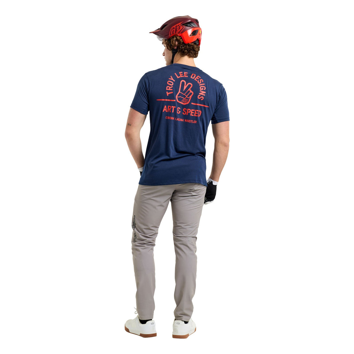 Skyline Short Sleeve Ride Tee Locals Midnight