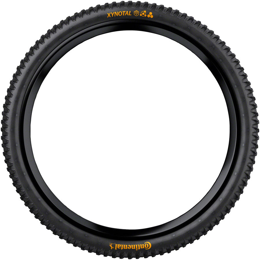 Neumático Continental Xynotal 27,5 x 2,40 sin cámara, plegable, color negro, carcasa Endurance Trail E25