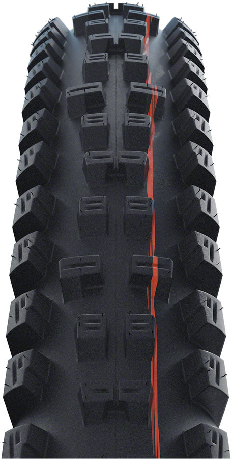 Neumático Schwalbe Tacky Chan - 29 x 2,40 Tubeless Plegable BLK Evolution Line Super Ground Addix Ultra Soft E-50
