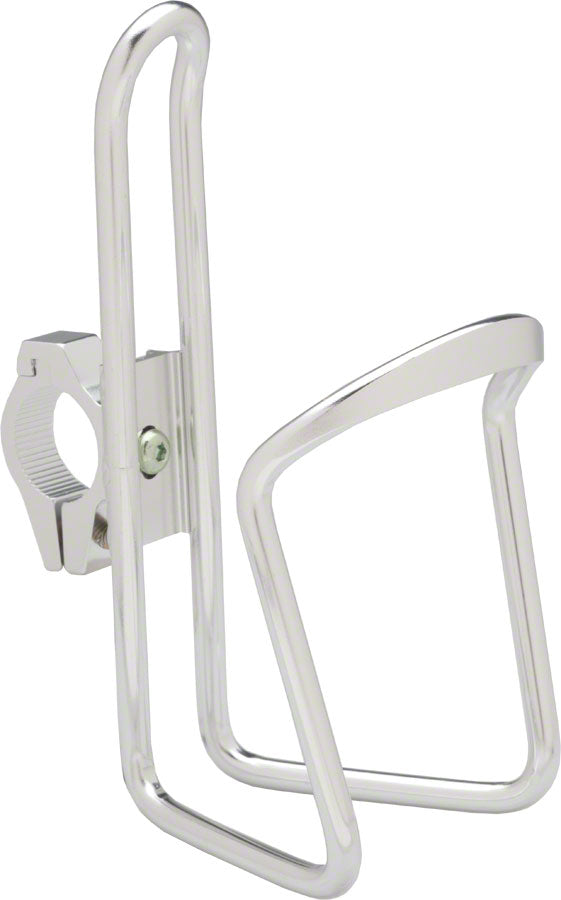 Portabotellas Dimension con abrazadera HB ajustable: plateado