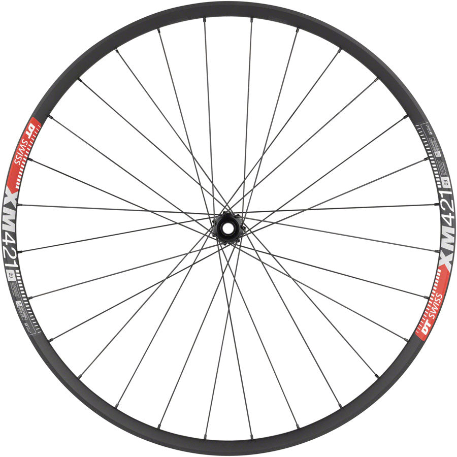 Rueda delantera DT Swiss 350/XM421 de 29", 15 x 110 mm, con bloqueo central, color negro