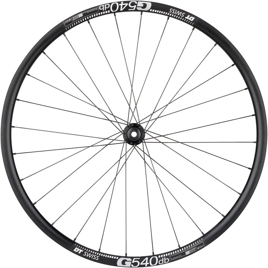 Ruedas de calidad Shimano Tiagra/DT G540 Rueda delantera - 700c 12 x 100 mm Center-Lock BLK