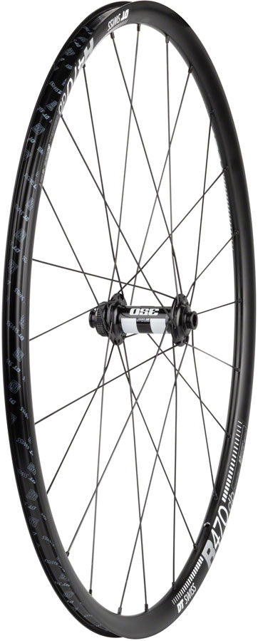 Rueda delantera Quality Wheels DT 350/DT R470db - 700 12 x 100 mm Center-Lock BLK