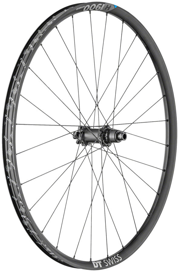 Rueda trasera DT Swiss H 1900 Spline 30 - 29" 12 x 148 mm 6 tornillos XD negra