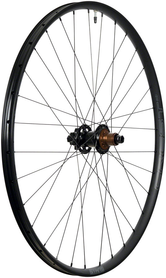 Rueda trasera Stans Crest MK4 - 29 pulgadas, 12 x 142 mm, 6 tornillos, XDR, negra