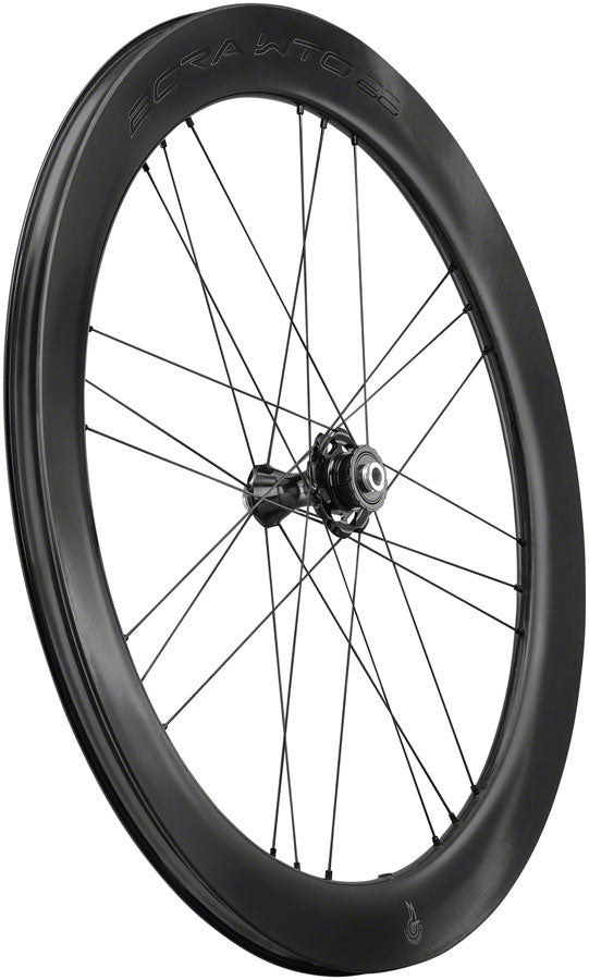 Rueda delantera Campagnolo Bora WTO 60 C23 - 700c QR x 100 mm Center-Lock, ajuste bidireccional, carbono