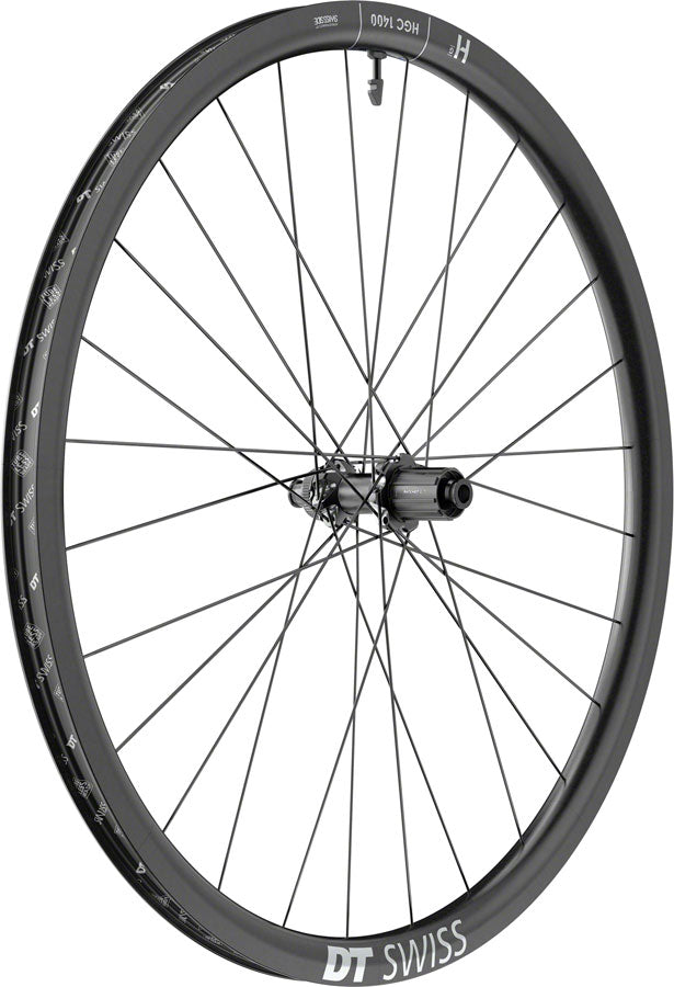 Rueda trasera DT Swiss HGC 1400 Spline 30 - 700c 12 x 148 mm Center-Lock HG11 Road/XDR Ratchet EXP OS 30 BLK