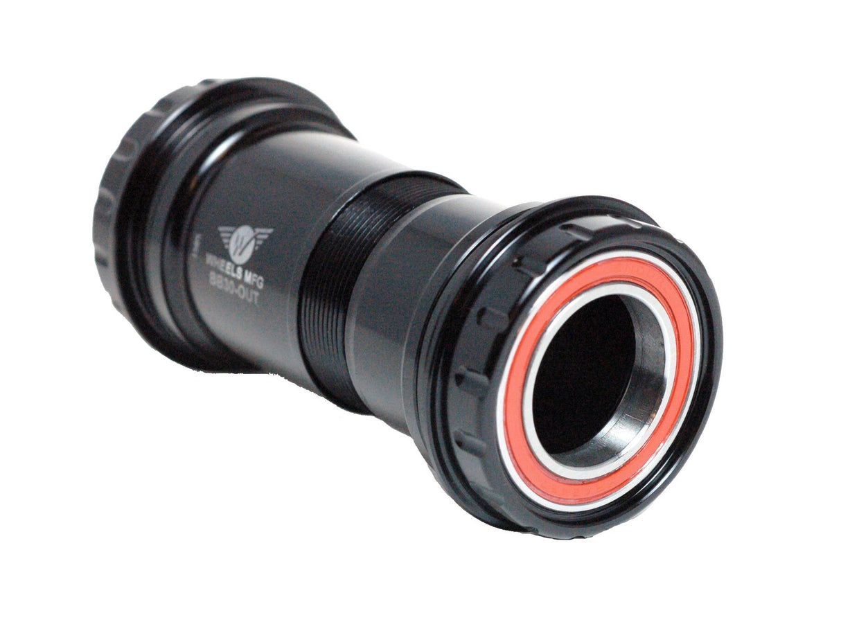 Fabricación de ruedas BB30 para pedalier Shimano con rodamientos de contacto angular y cazoletas BLK