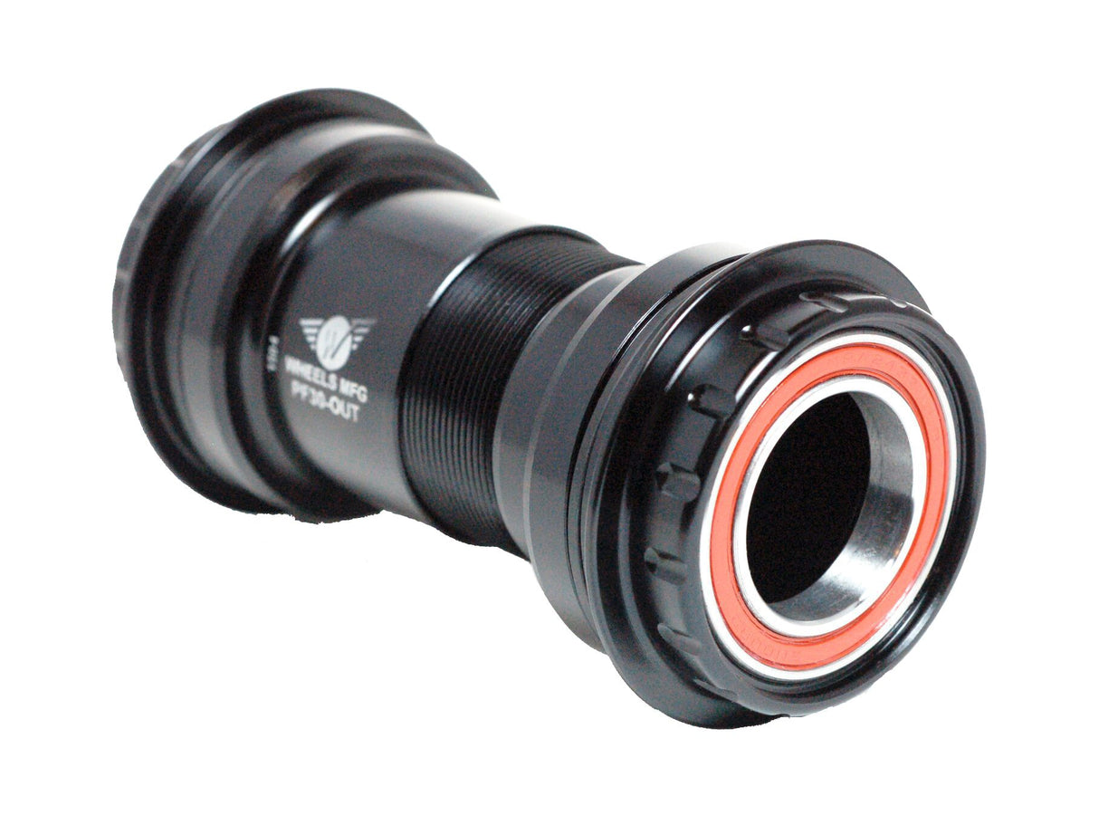 Ruedas de fabricación PressFit 30 para pedalier Shimano Rodamientos de contacto angular Copas BLK