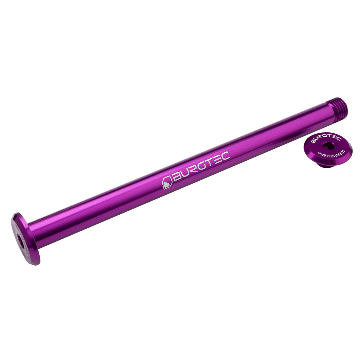 Burgtec Evil SuperBoost+ Rear Axle 12x180 Purple Rain