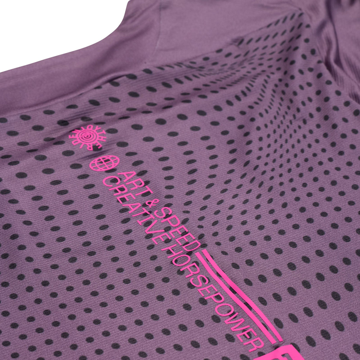 Skyline Short Sleeve Jersey Radioscape Deep Purp