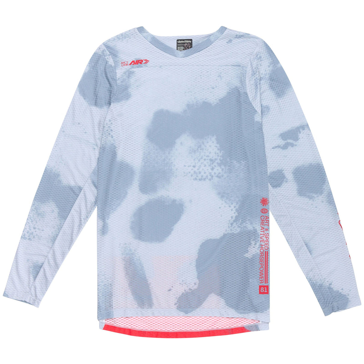 Skyline Air Long Sleeve Jersey Flared Concrete