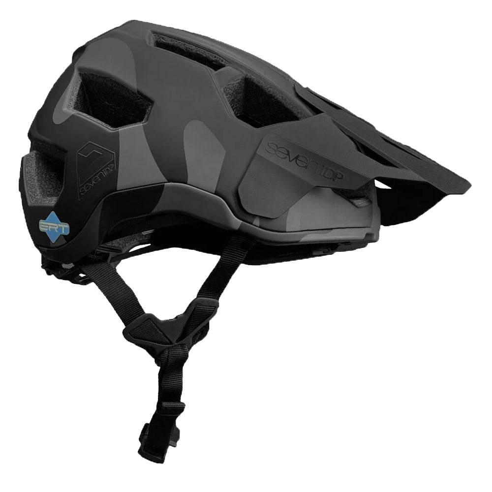 7iDP Project 21 Pro Trail Helmet Matte Black Camo XS/S