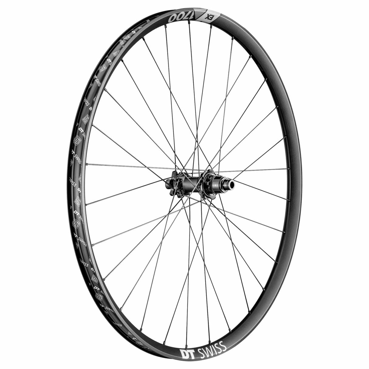 Rueda trasera DT Swiss EX 1700 Spline - 27,5" 12 x 148 mm Boost 6 tornillos XD Ratchet 36 SL BLK