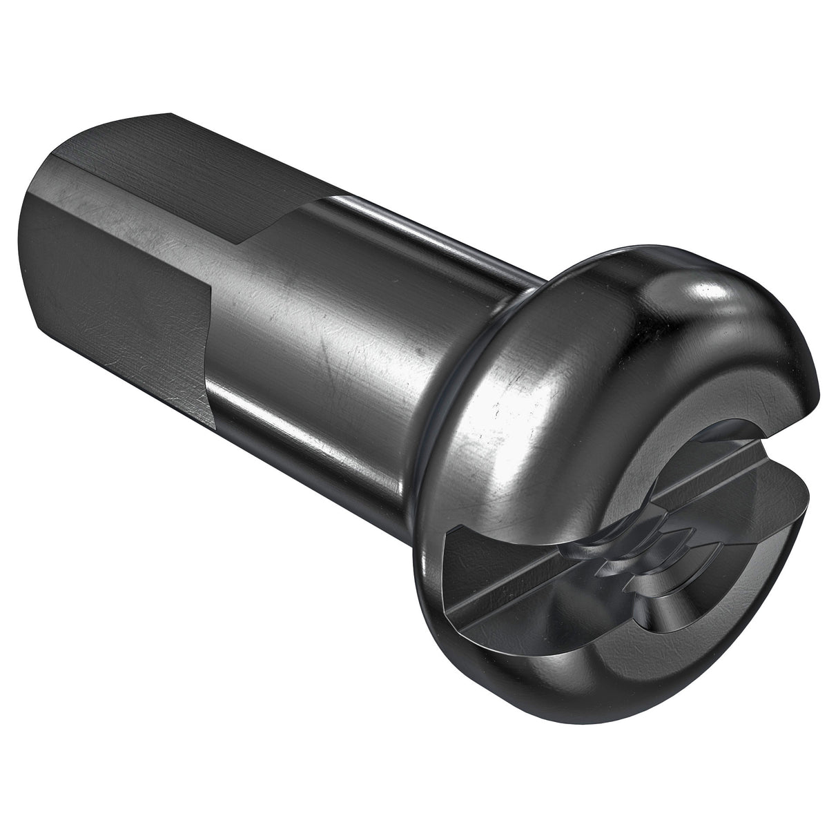 Cabecillas de radio DT Swiss Pro Lock - Latón 2,0 x 12 mm Negro Caja de 100