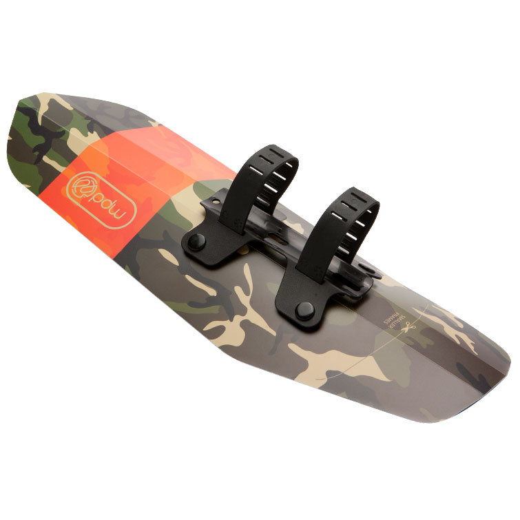 Guardabarros delantero Portland Design Works Mud Shovel 6.5 camuflaje - Tubo inferior