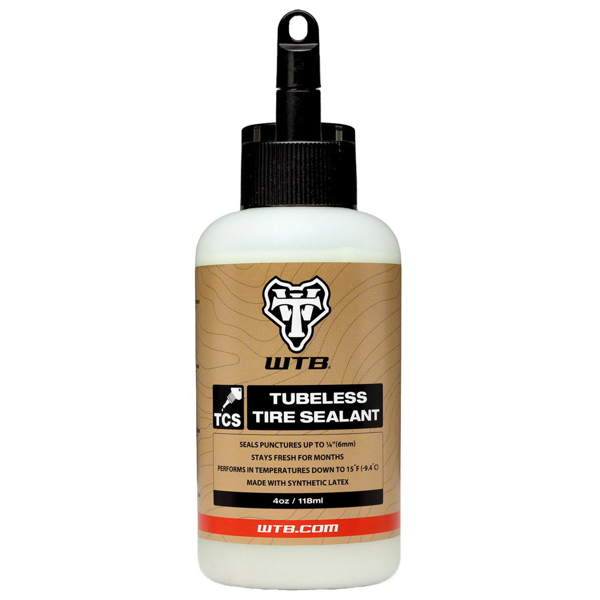 WTB TCS Tubeless Tire Sealant 4oz w/Injector Lid >