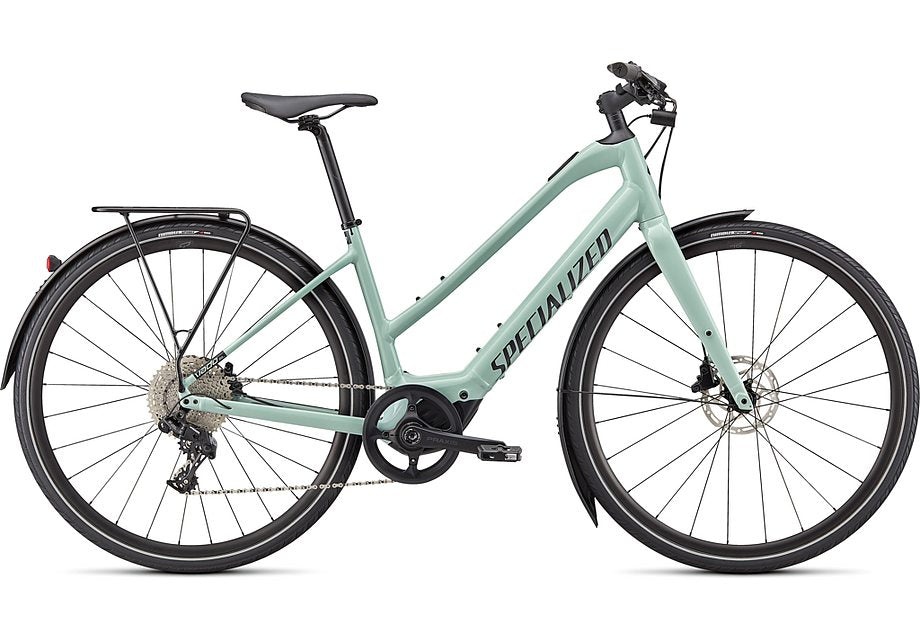 2025 Specialized Vado Sl 4.0 St Eq Bike White Sage / Black Reflective Xl