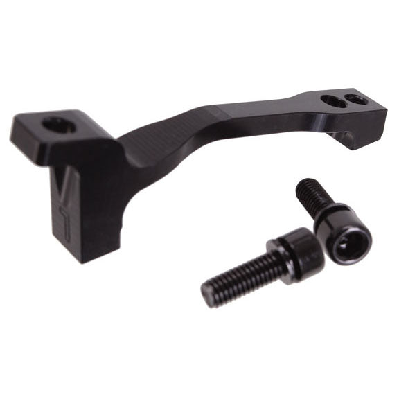 Adaptador de freno de disco Hope Mount L-Post - Poste 160 a Poste 180 Negro