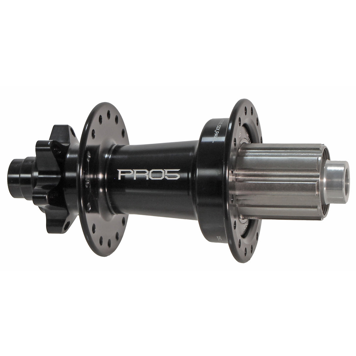 Buje Hope Pro5 DH Disc R HG 7 velocidades 12 x 157 mm 32 agujeros negro