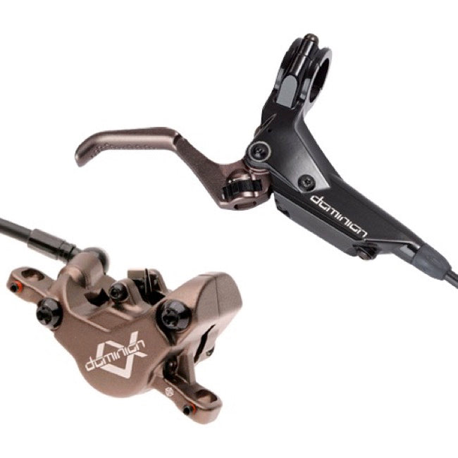 Freno de disco Hayes Brake Dominion A2 izquierdo/delantero negro/bronce